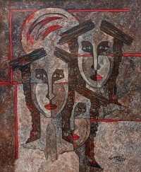 Wasi Haider, 24 x 30 inch, Acrylic on Canvas, Figurative Painting, AC-WH-039